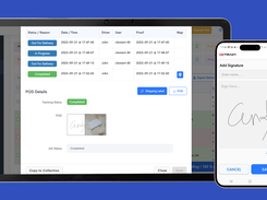 Access a real-time Electronic Proof of Delivery (EPOD) immediately upon job completion