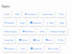 Dev Cheatsheets Screenshot 1