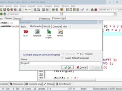 Project Template for graphics.h (xege)