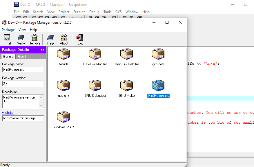 Dev C Debug Dev C Debug