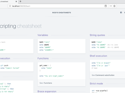 Devhints Cheatsheets Screenshot 1