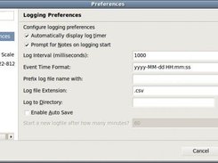 Logging preferences 