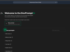 DevPromptAi Screenshot 1