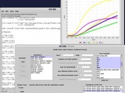 The DEVS-SBML graphical user interface