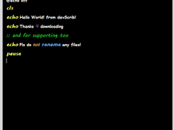 devScrib Screenshot 1