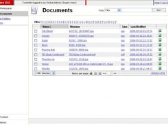 List views are consistent and all fields may be sorted.