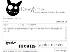 DevySms Screenshot 2