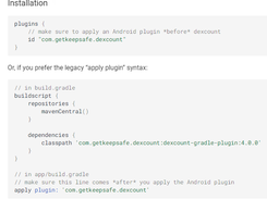 Dexcount Gradle Plugin Screenshot 1
