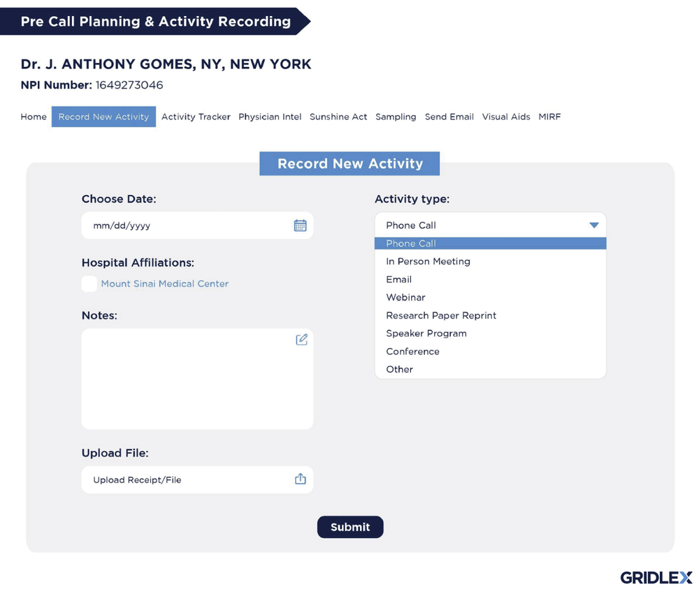 Dexur Life Sciences Data Suite Screenshot 1