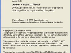 DFK: About Screen