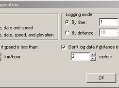 Configuration window