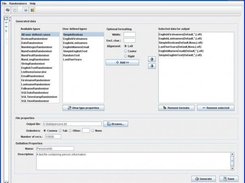 Definition of a data text file containing some persons info