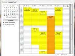 Die Stundenplandaten werden aus DUALIS geladen.