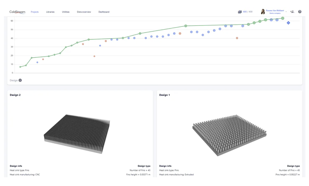 Diabatix ColdStream Screenshot 1