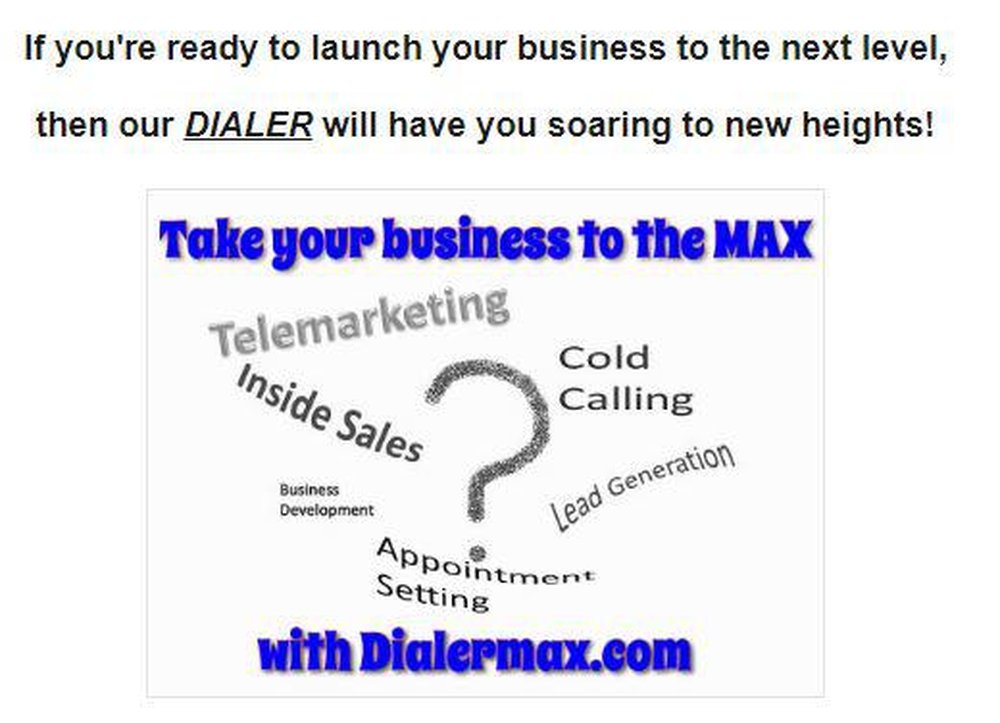 Dialermax.com Screenshot 1