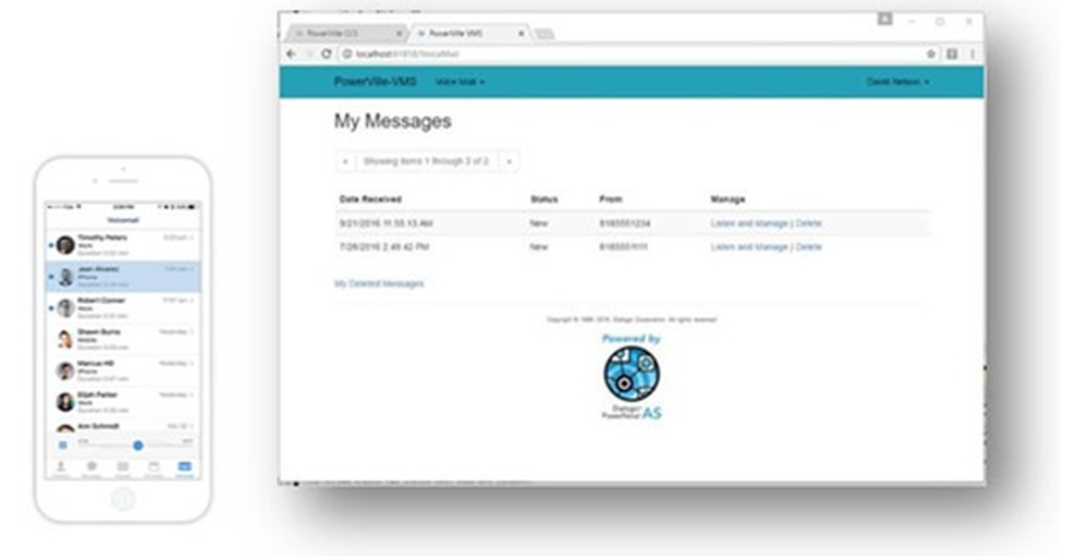 Dialogic OnDemand Voicemail Screenshot 1