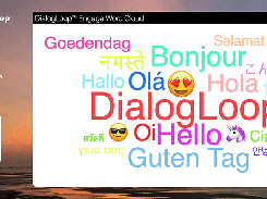 Participate to Word Clouds on your mobile device and see the words gathering live.