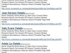 More Like This returns pages similar to Paula Walker Details