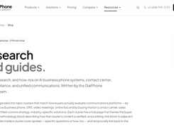 Blog section 