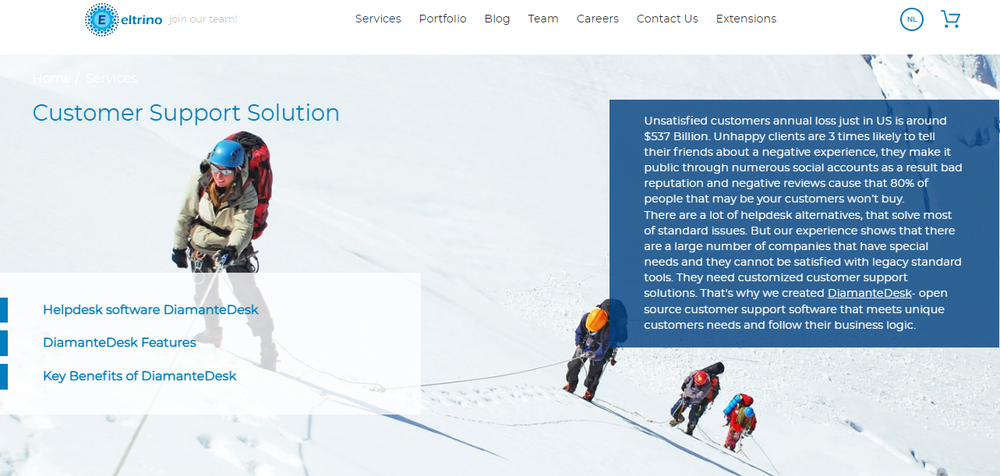 DiamanteDesk Screenshot 1