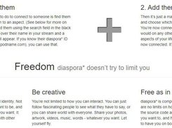 diaspora* Screenshot 2