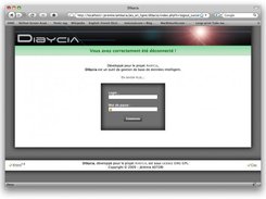 Page d'authentification / Authentication page