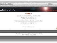 Migration de la base de données / Database schema update