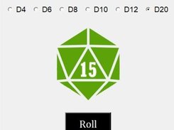 Icosahedron ready to roll