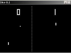 DICE 0.1 running Pong.