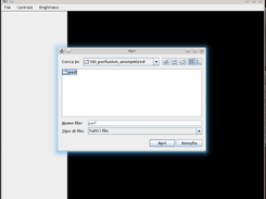 Selecting root dicom files folder