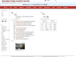 Search page, preview of headword
