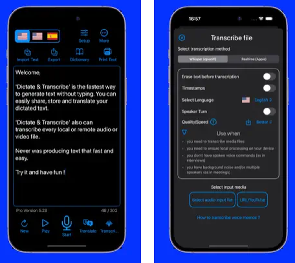Dictation - Voice to Text Screenshot 1