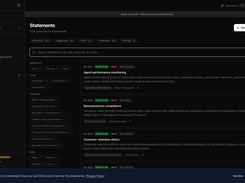 Statements list