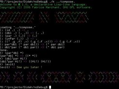 A short session : composing functions.