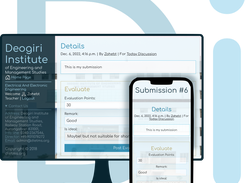 Evaluation Page