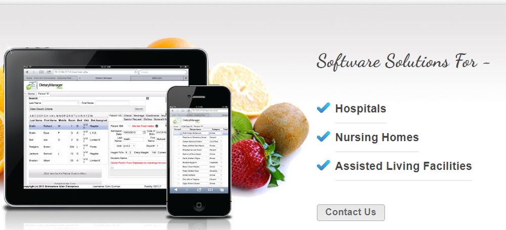 Dietary Manager Screenshot 1