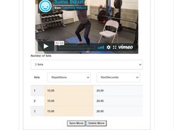 MyMoves Video Exercise Planner