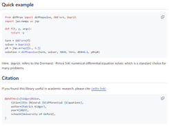 Diffrax Screenshot 1