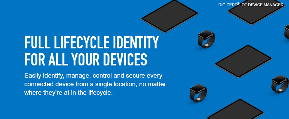 DigiCert IoT Device Manager Screenshot 1