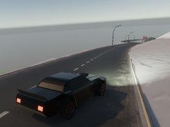 Mountain drift road