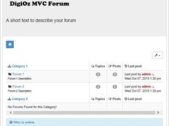 Forum Index Mobile