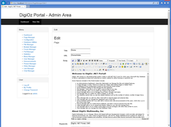 Admin Page Manager