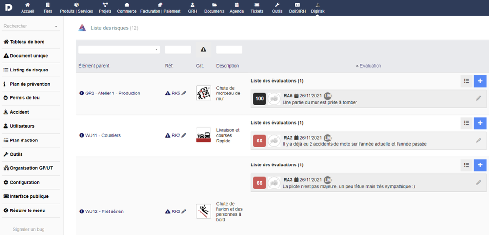 DigiRisk Screenshot 1