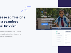 Increase admissions with a seamless digital solution