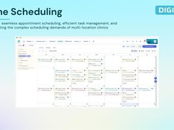 Designed for seamless appointment scheduling, efficient task management, and accommodating the complex scheduling demands of multi-location clinics.