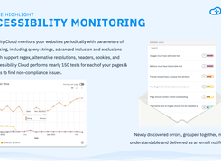 Accessibility monitoring