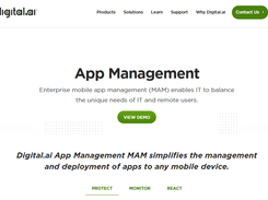 Digital.ai App Management Screenshot 1