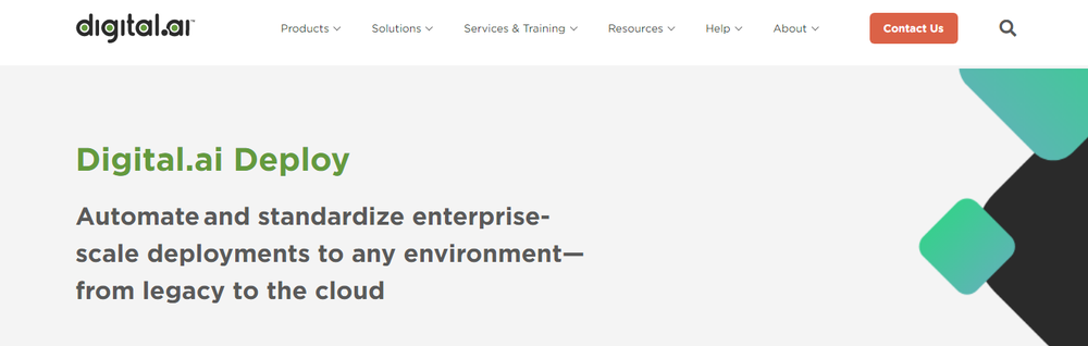 Digital.ai Deploy Screenshot 1