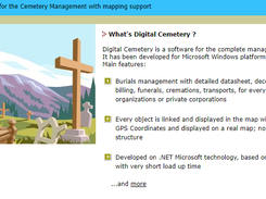 Digital Cemetery Screenshot 1