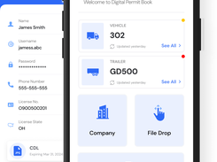 Digital Permit Book Driver App